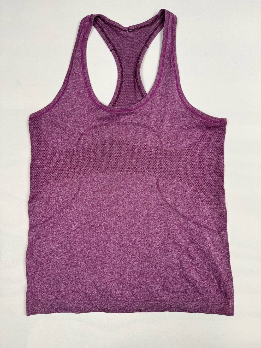 Lululemon Swiftly Tech Racerback Tank Heathered Purple Regal Plum Women’s 10